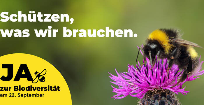 Ja zur Biodiversität